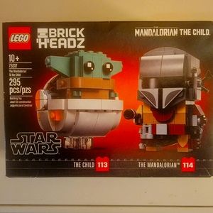 LEGO STAR WARS BRICK HEAD 2 MANDALORIAN THE CHILD